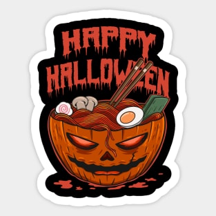 Spicy Pumpkin Ramen Sticker